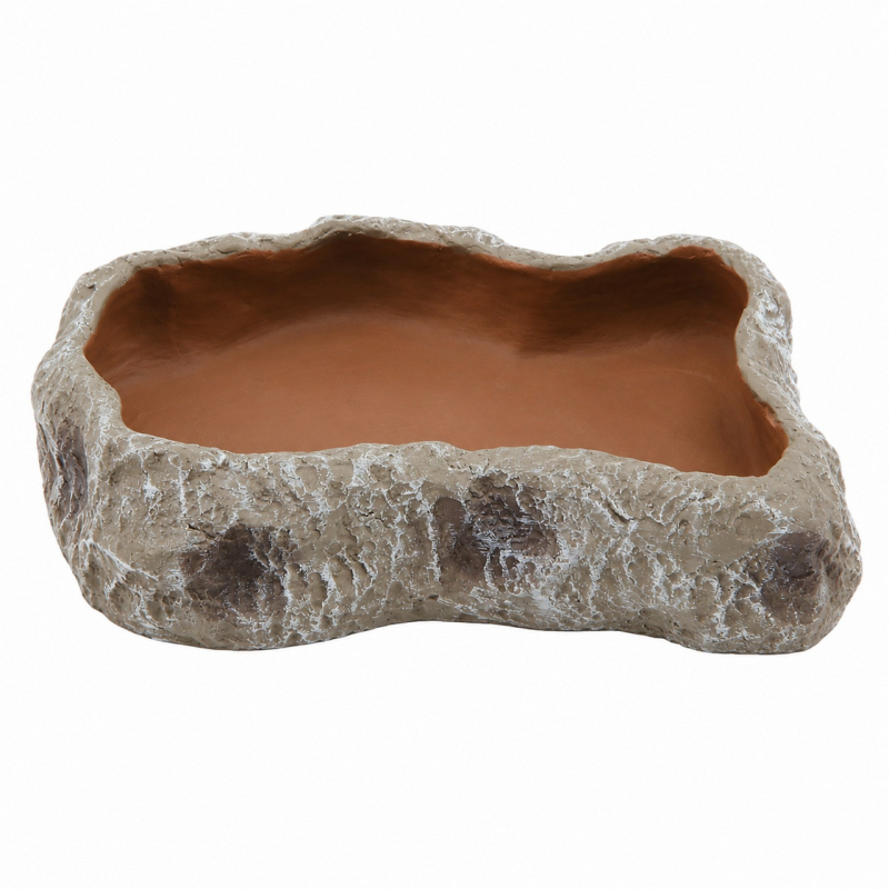 Миска для тераріуму Hobby Cera Dish Granite 3 18x12,5x4см (37802) поїлка та годівниця під натуральний камінь