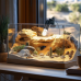 Світильник з затискної ручкою і таймером Terrario ReptiSun Time Control 200W