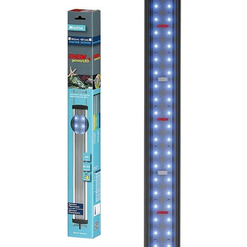 Світильник EHEIM powerLED+ marine actinic 360 для акваріума 372-540мм 8,6W (4251041) - актинічне освітлення для рифових акваріумів