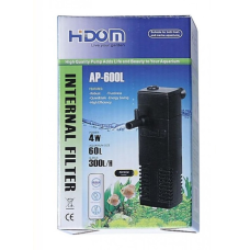 Внутрішній фільтр в акваріум Hidom Ap-600L (до 60 л) з флейтою і регулюванням потоку