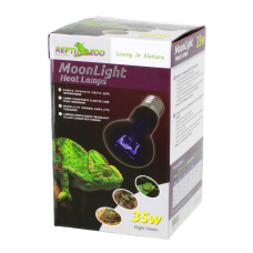 Нічна лампа з підігрівом Repti-Zoo Moonlight Heat 35W для рептилій та амфібій без UVA (D63035)