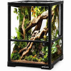 Тераріум Repti-Zoo 30×30×45 см зі скляними дверцятами, замком та водостійким дном (RK0102S)