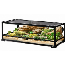 Тераріум Repti-Zoo 90x45x32см зі скляними дверцятами, замком та водостійким дном (RK0118)