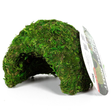 Схованка з моху Repti-Zoo Natural Mossy Dome S 11x10см ERS25S для тераріуму, рептилій і геконів, з живим мохом