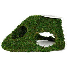 Схованка з живим мохом Repti-Zoo Natural Mossy Hill 26x18x13 см для тераріуму, рептилій і геконів (ERS30)