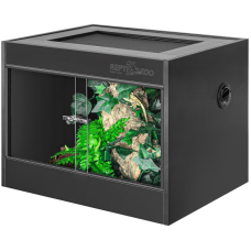 Тераріум з ПВХ Repti-Zoo Terrarium PVC 60x45x45 см (CN604545PN) скляними дверцятами для рептилій і амфібій