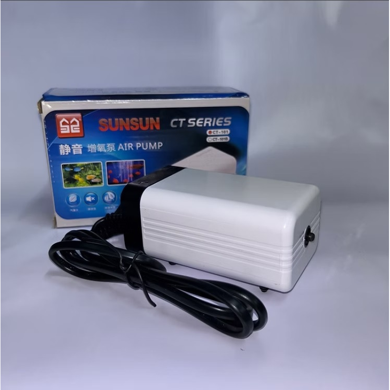 Одноканальний компресор SunSun CT-101 до 100 л (3 Вт, 90 л/год)
