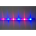 Світильник в акваріум LED-лампа Minjiang MJ-Led 60 AW (15 W, 602 мм) ПЕРЕМИК РЕЖИМІВ (4 кольори)