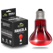 Інфрачервона нагрівальна лампа Terrario Nangola Red Night Light 50W