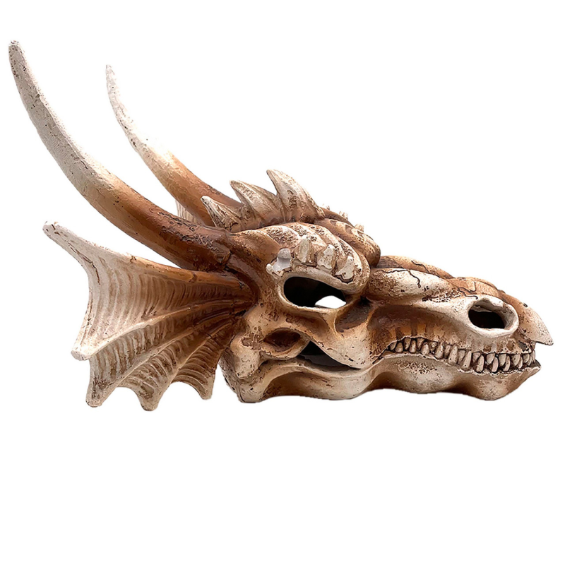 Декорація череп дракона Hobby Dragon Skull L 28,5×21,5×19,5см для акваріума і тераріума (32076)