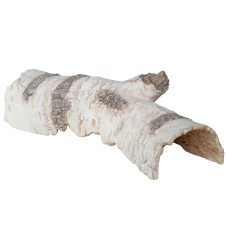 Декорація укриття Hobby Birch Tunnel 2 25,5 × 9 × 7,5 см для тераріуму та акваріума (36516)