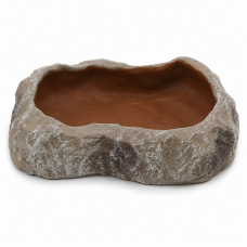 Миска для тераріуму Hobby Cera Dish Granite 1 10x6,5x2,5см (37800) поїлка та годівниця під натуральний камінь