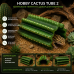 Декорація укриття кактус Hobby Cactus Tube 2 18,5×11×9,5 см  для тераріуму (36511)