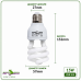 Люмінесцентна лампа Repti-Zoo Desert Lamp 10.0 UVB 15W для пустельних та тропічних рептилій (CT1015)