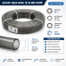 Шланг сірий Aqua Nova 12/16 50м (TUB-12/16 GRAY) для зовнішніх акваріумних фільтрів