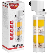 Внутрішній фільтр Kruger Meier NeoClear 800 з біофільтрацією та аерацією для акваріумів 40–80 літрів